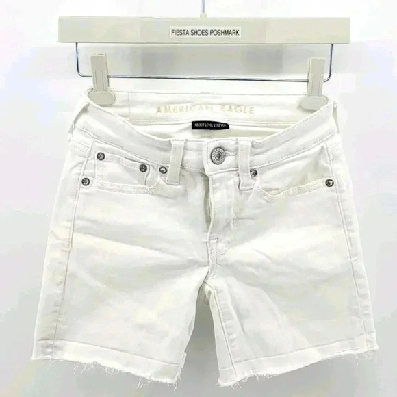 AE Stretch Denim  Mom Short - Picture 1 of 2
